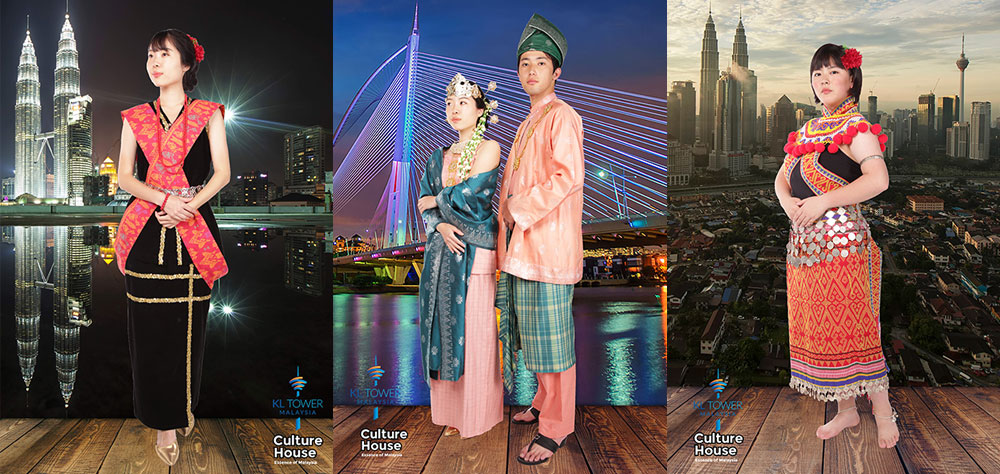Culture House-マレーシアの民族衣装を着て記念撮影！ | マレーシアの 