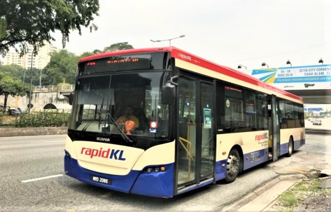 Rapid KL クアラルンプールを走る公共バス